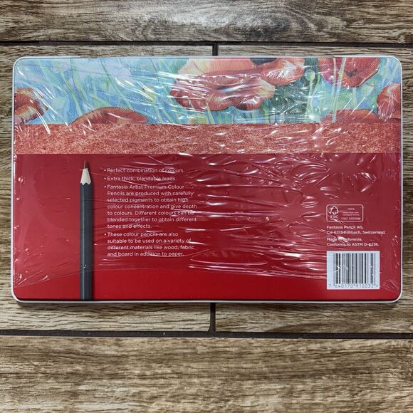 Fantasia Artist Premium Coloring Pencils Set of 36 Colour Pencils Brand New - Picture 3 of 4